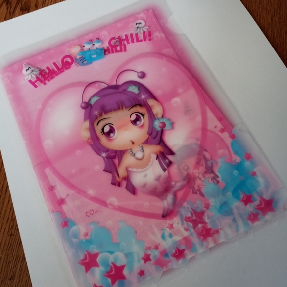 VTG KAWAII STATIONARY SET MERMAID - Picture 2 of 2